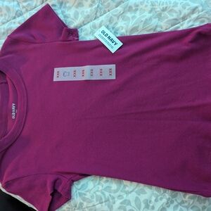Old Navy Kids' Magenta Short Sleeve Tee